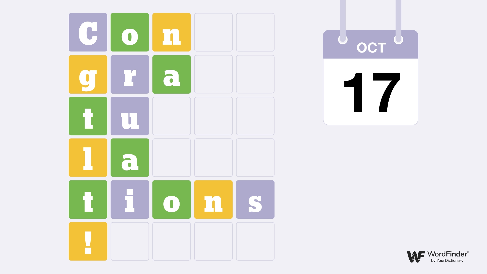 Wordle hint October 17th