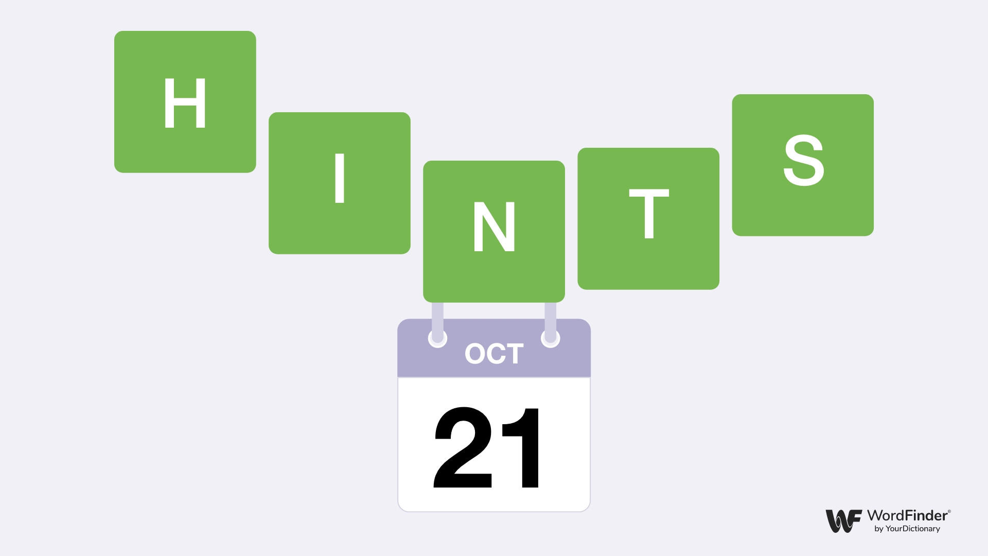 Wordle hint October 21st