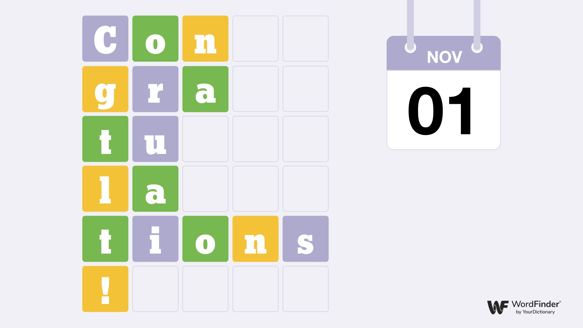 Wordle hint November 1st