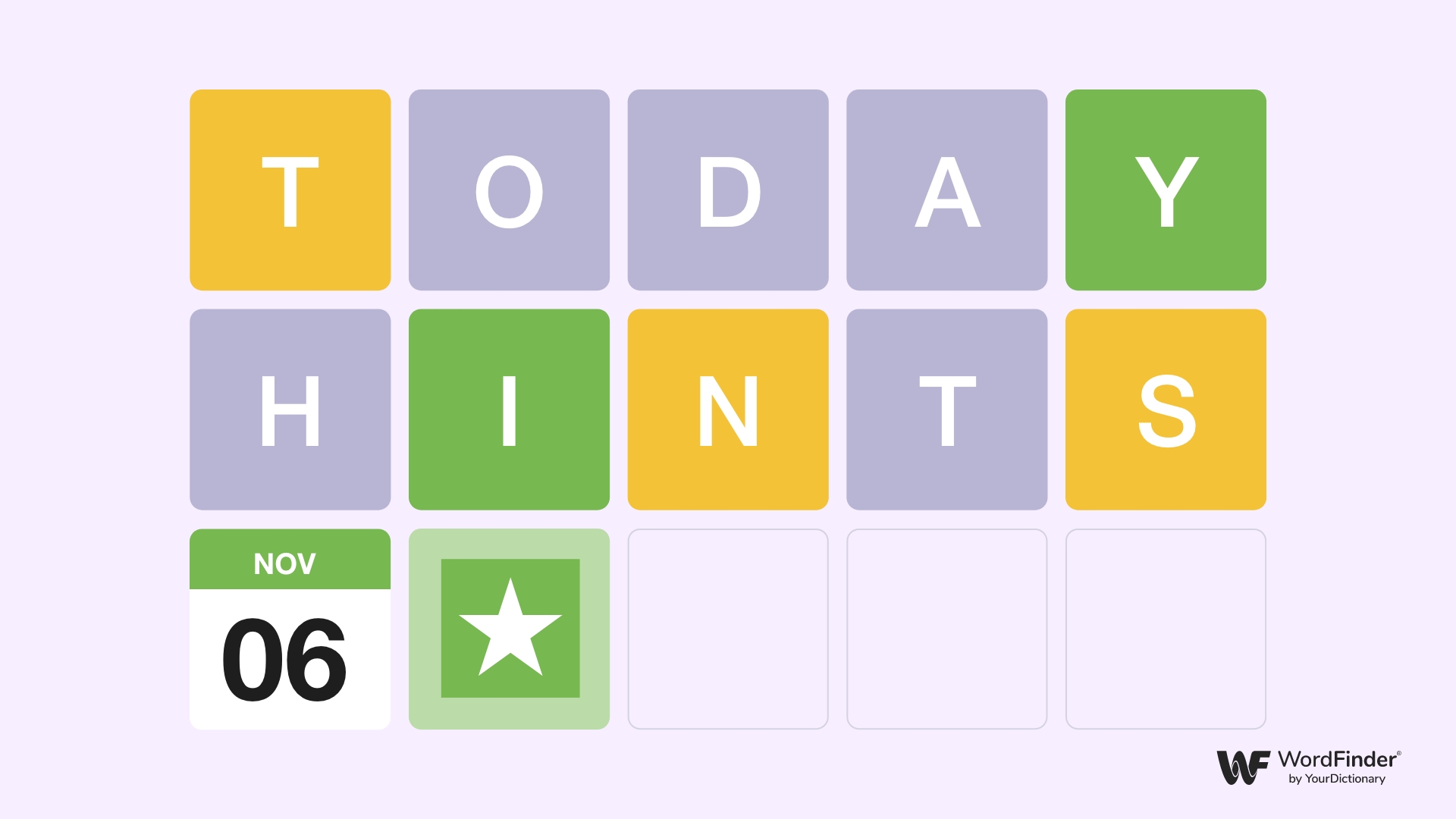 Wordle hint November 6th