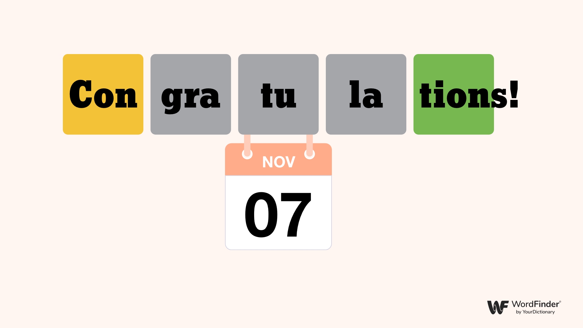 Wordle hint November 7th