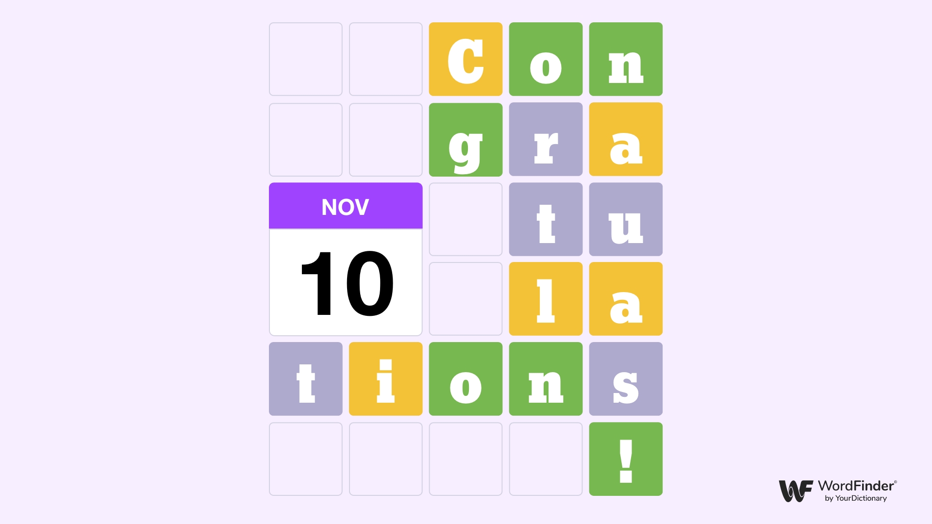 Wordle hint November 10th