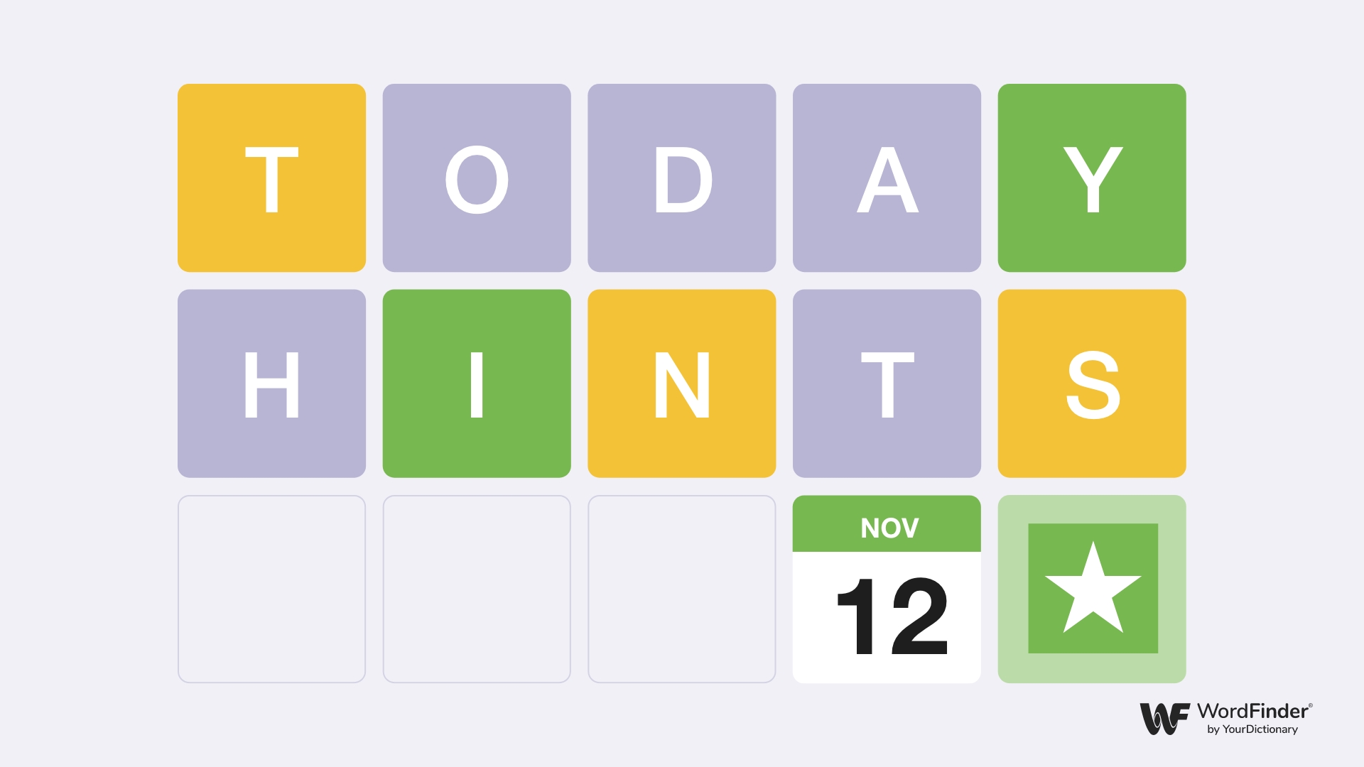 Wordle hint November 12th