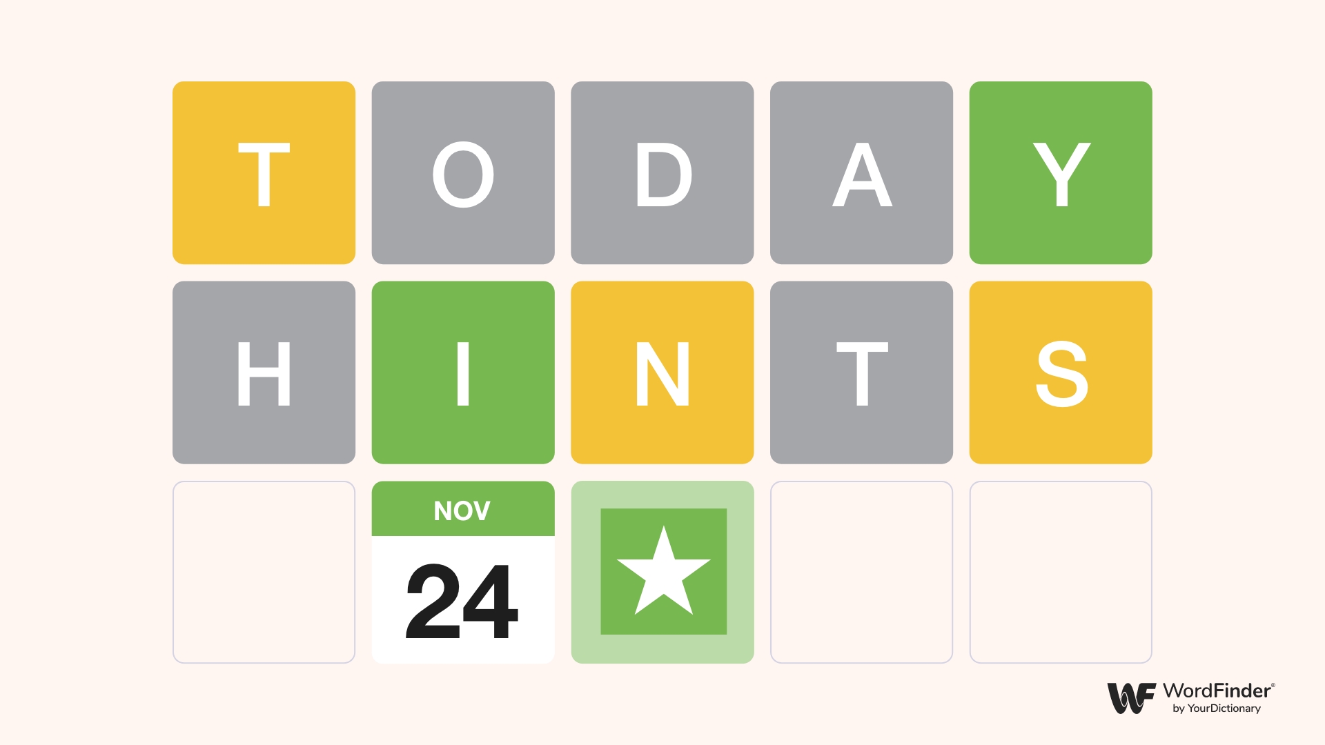 Wordle hint November 24th