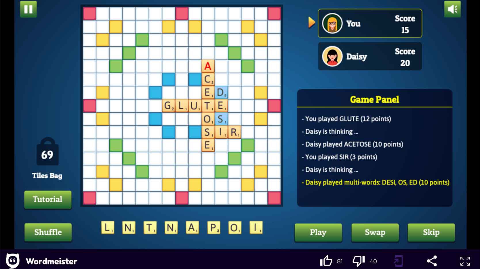 Free Online Word Games and Crossword Puzzles