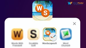 screenshot of WordScapes icon mobile