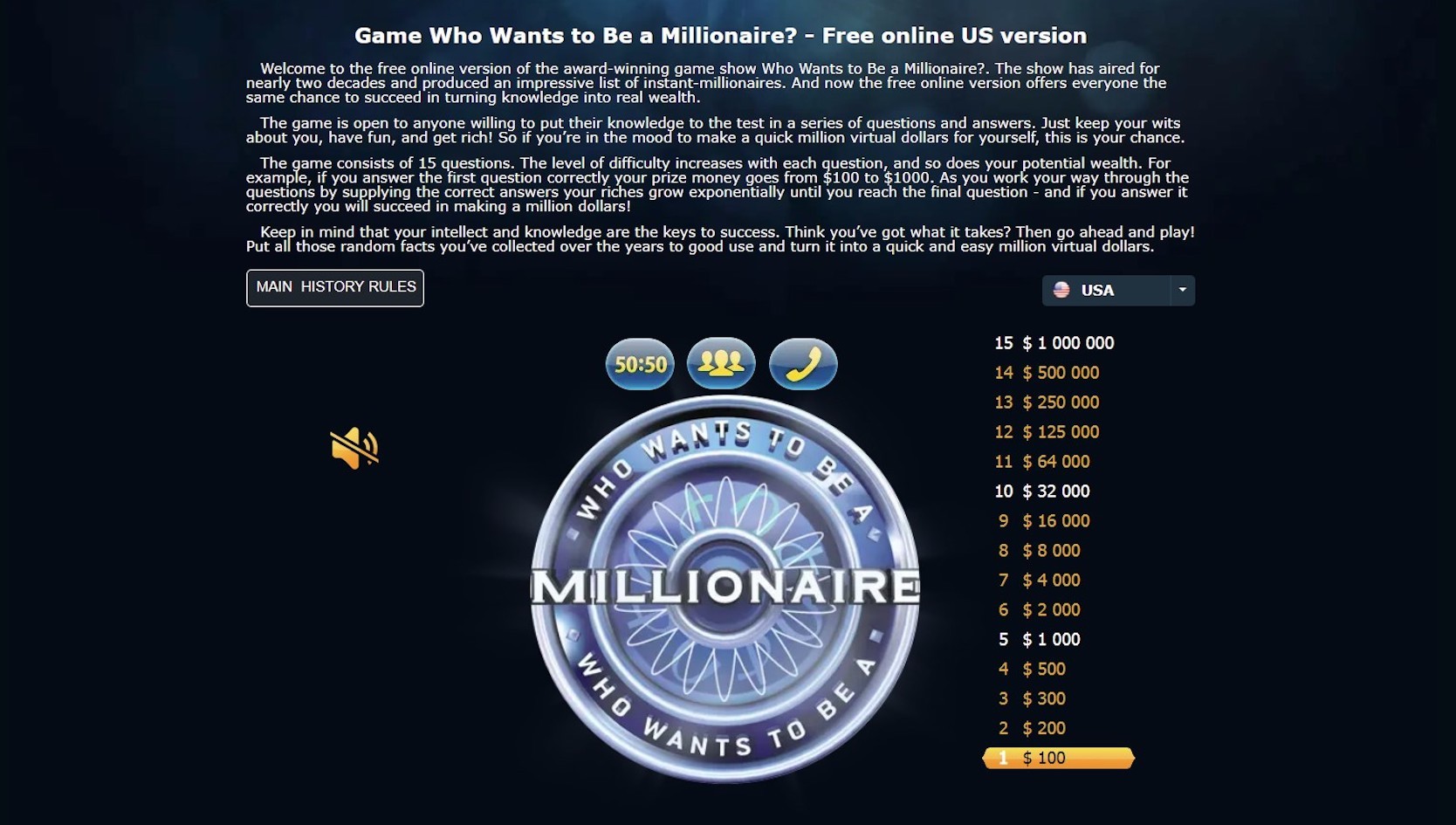 who wants to be a millionaire desktop game