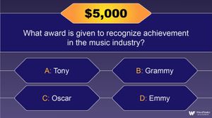 who wants to be a millionaire question