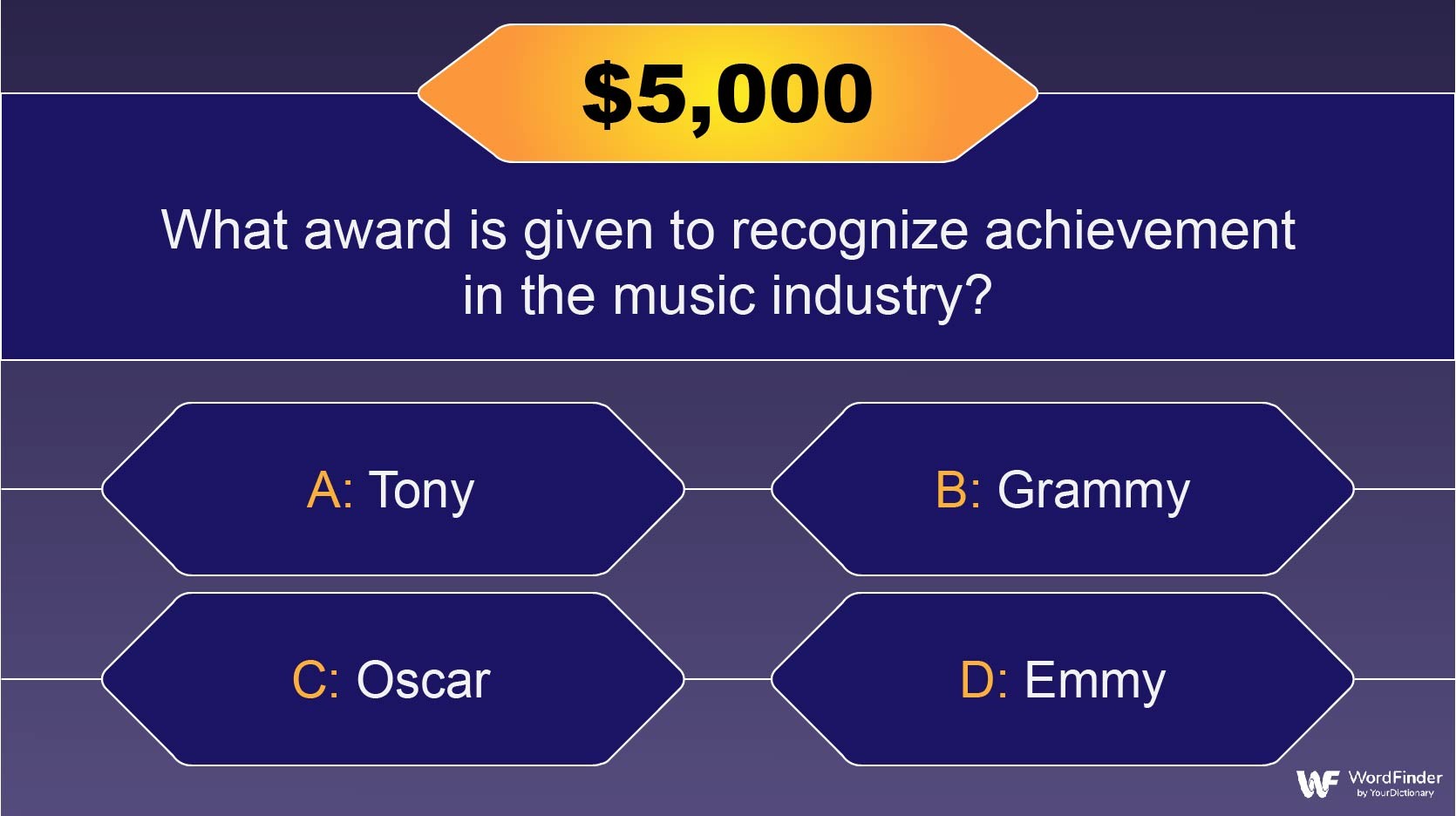 who wants to be a millionaire question