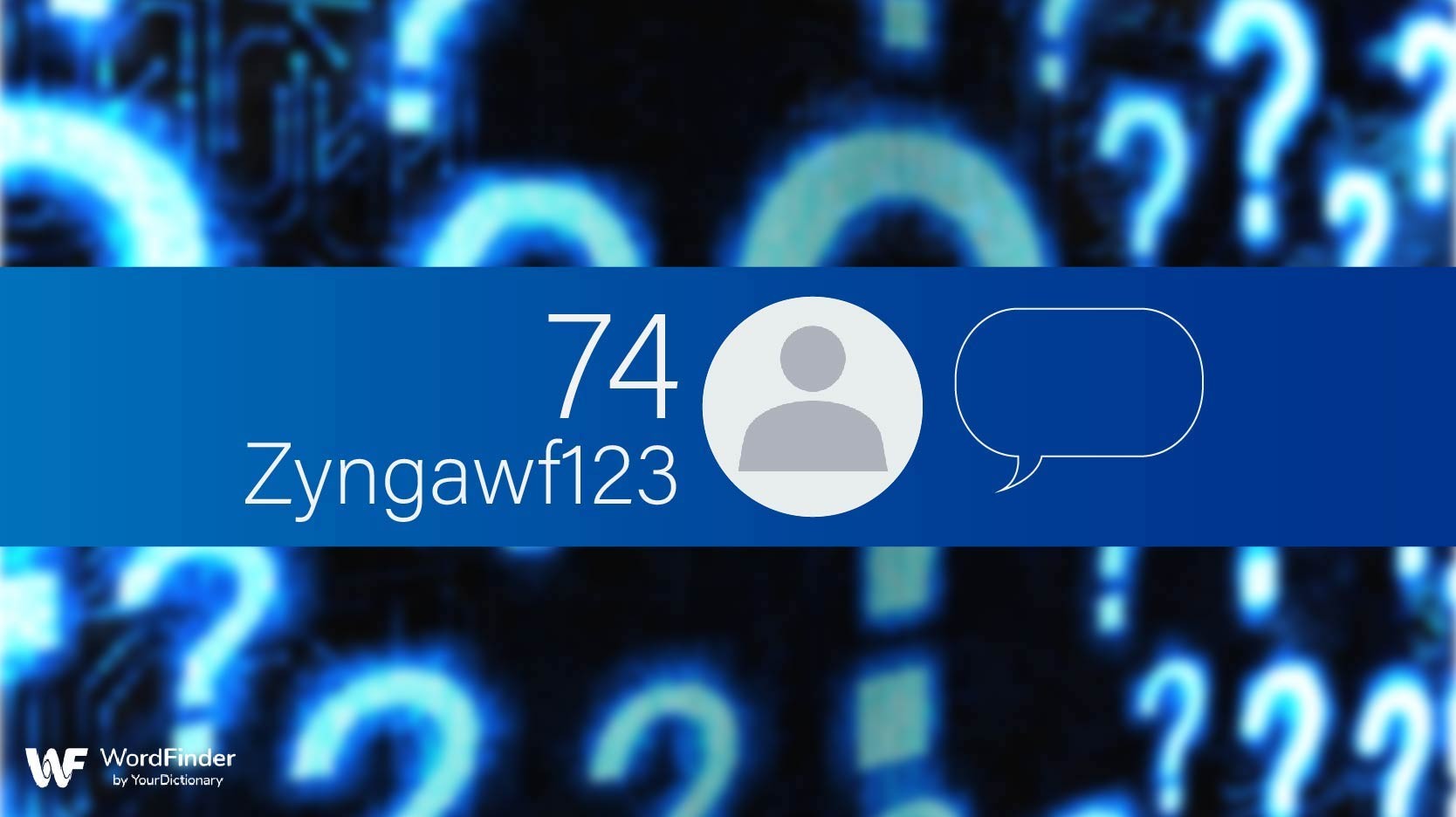 zyngawf profile picture with question background