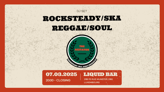 Rocksteady/Ska/Reggae Night