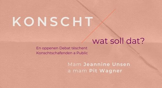 Konscht – Wat soll dat?