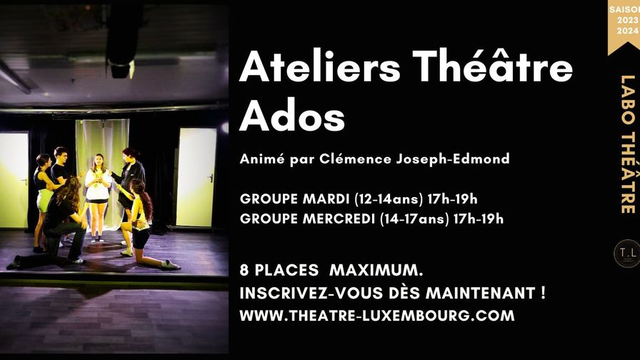 Ateliers Théâtre Ados