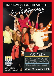 Les Improtozaures au Café-théâtre Rocas