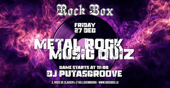 METAL ROCK MUSIC QUIZ
