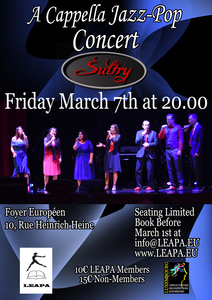 A Cappella Jazz-Pop-Konzert mit Sultry