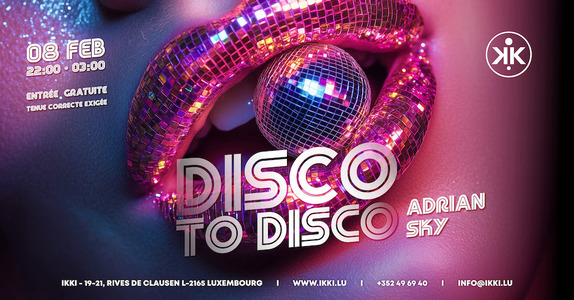 DISCO TO DISCO