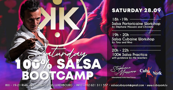 SATURDAY 100% SALSA BOOTCAMP 💃✨