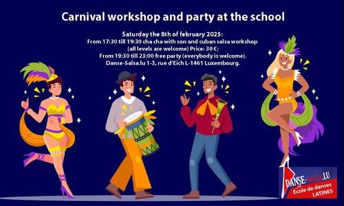 Cuban dance workshop and live music party