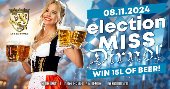 Oktoberfest - Election of Miss Dirndl 2024 ✨🎀