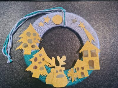 Villa Noël : Couronne d’hiver