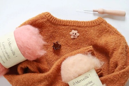 Winterwonderland : Ateliers créatifs – Broche en laine cardée