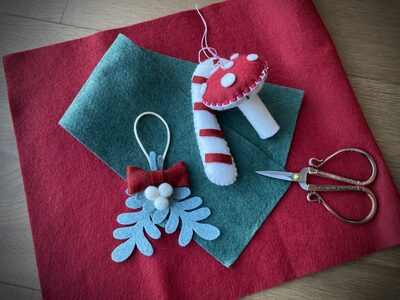 Winterwonderland : Ateliers de feutrine – Décoration pour Noël