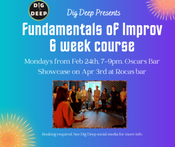 Fundamentals of Improv: 6 week course