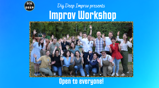 Improv Workshop: open to everyone