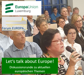 Wir sprechen über Europa - „Let’s talk about Europe!“