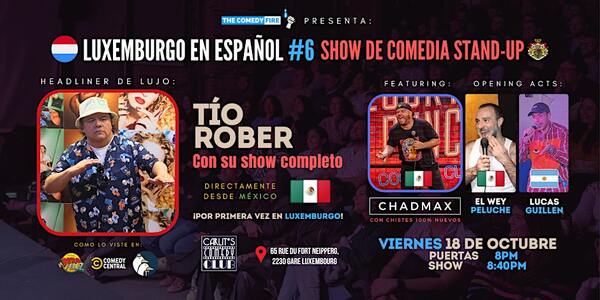 Luxemburgo en Español #6 - Un show de comedia stand-up con el Tío Rober!