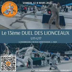 13ème Duel des lionceaux 2025