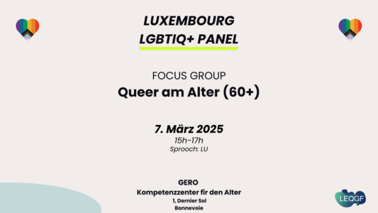 Luxembourg LGBTIQ+ Panel