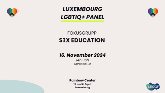 Luxembourg LGBTIQ+ Panel