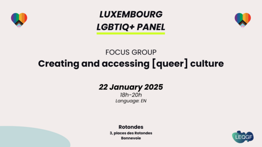 Luxembourg LGBTIQ+ Panel