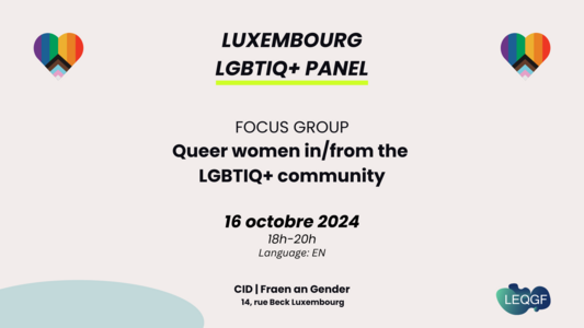 Luxembourg LGBTIQ+ Panel