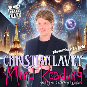 CHRISTIAN LAVEY - Mind Reading and Other F*%&$ng Wonders