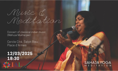 Kostenloses Konzert Klassische indische Musik und Meditation