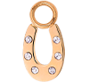Blinged Horseshoe (Roségold)