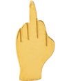 Fuck Off (Gold)