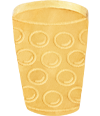 Dubbeglas (Gold)