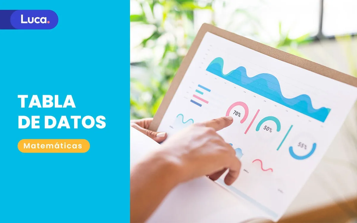 Tabla de datos con filas y columnas para organizar información