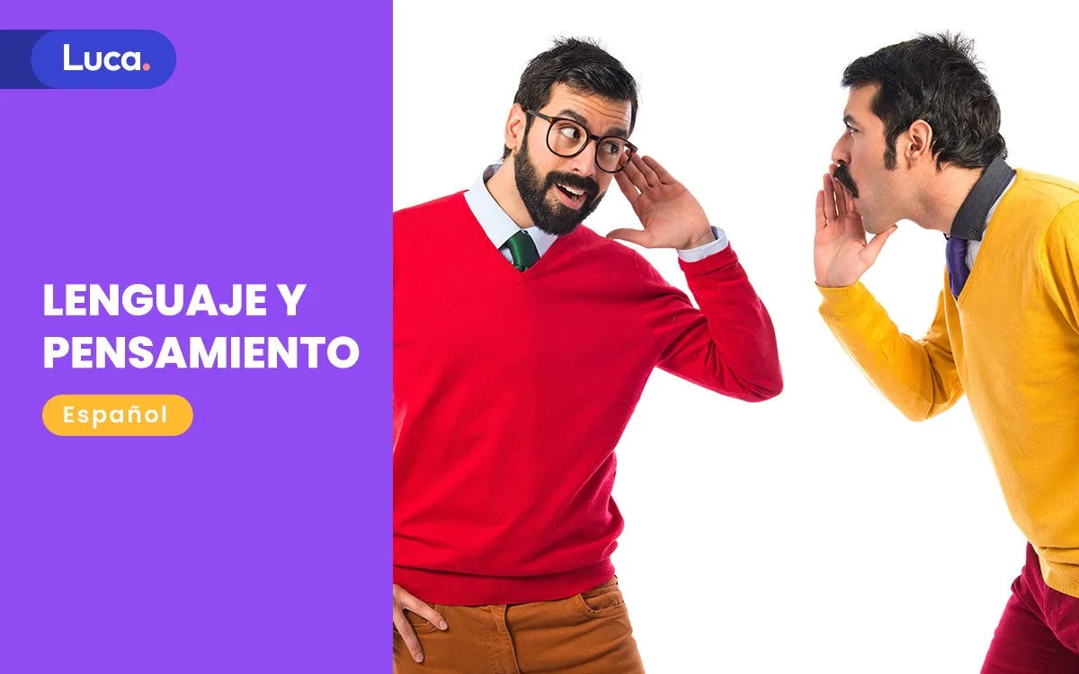 Niño desarrollando lenguaje y pensamiento en primaria