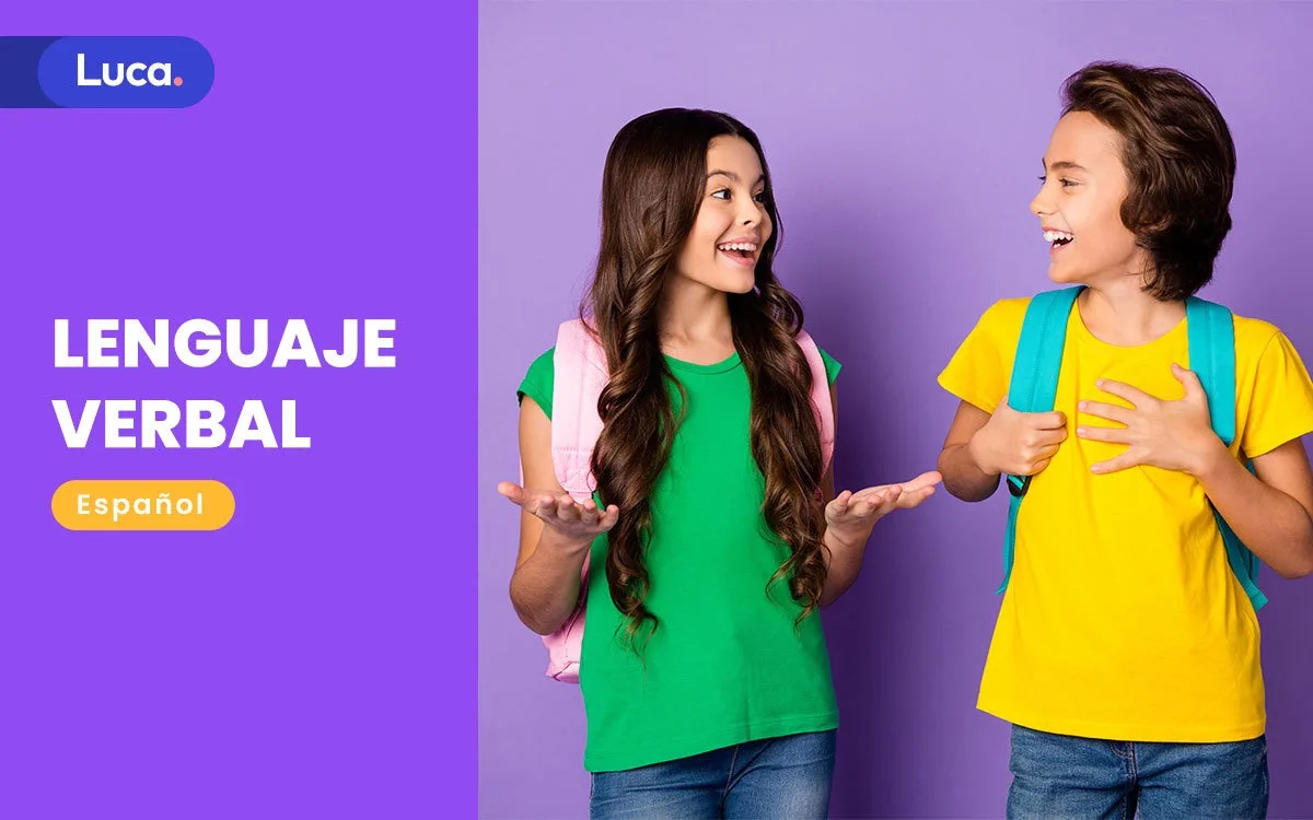 Niños aprendiendo lenguaje verbal oral y escrito