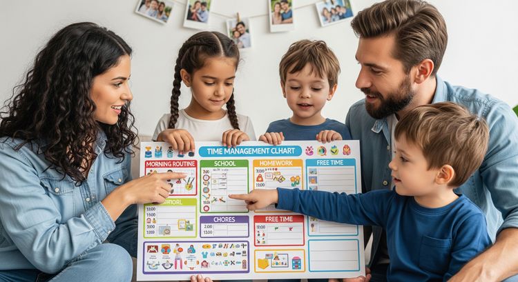 Time-Smart Families: Time Management Skills for Parents and Kids