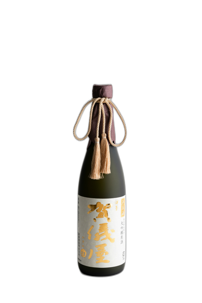 Iyokagiya Daiginjo Murokagenshu Washi Label Vintage