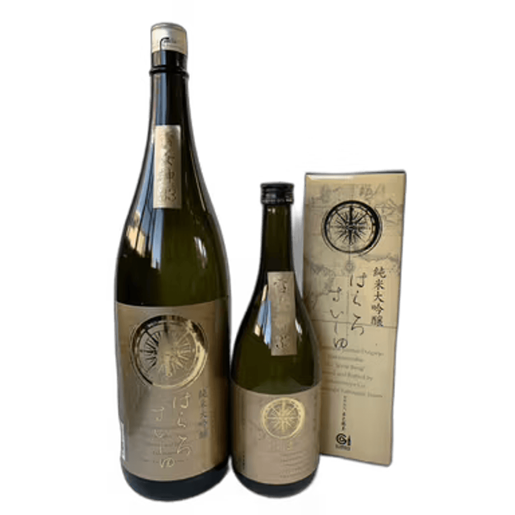 MurokaJunmai Ginjo genshu Hakurosuishu Rashinban