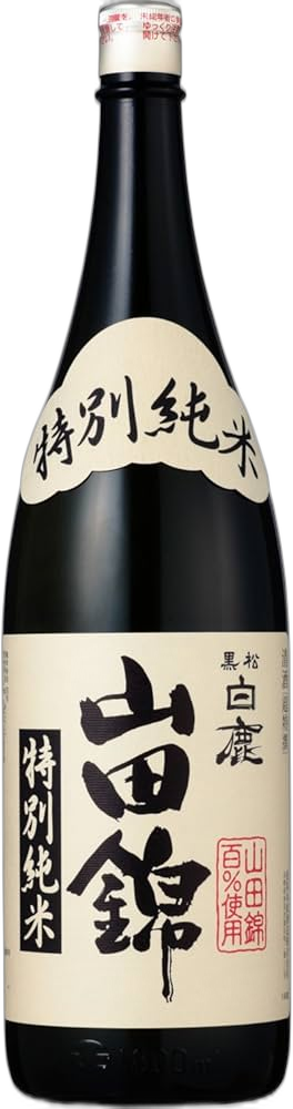 Tyoutokusen Kuromatsuhakusika Tokubetsu Junmai Yamadanisiki