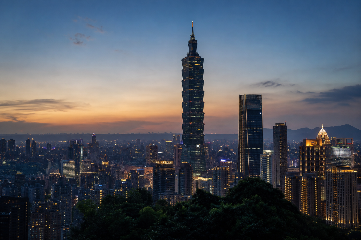 恐懼與心理肌力主題示意,城市高樓象徵面對未知與前進
