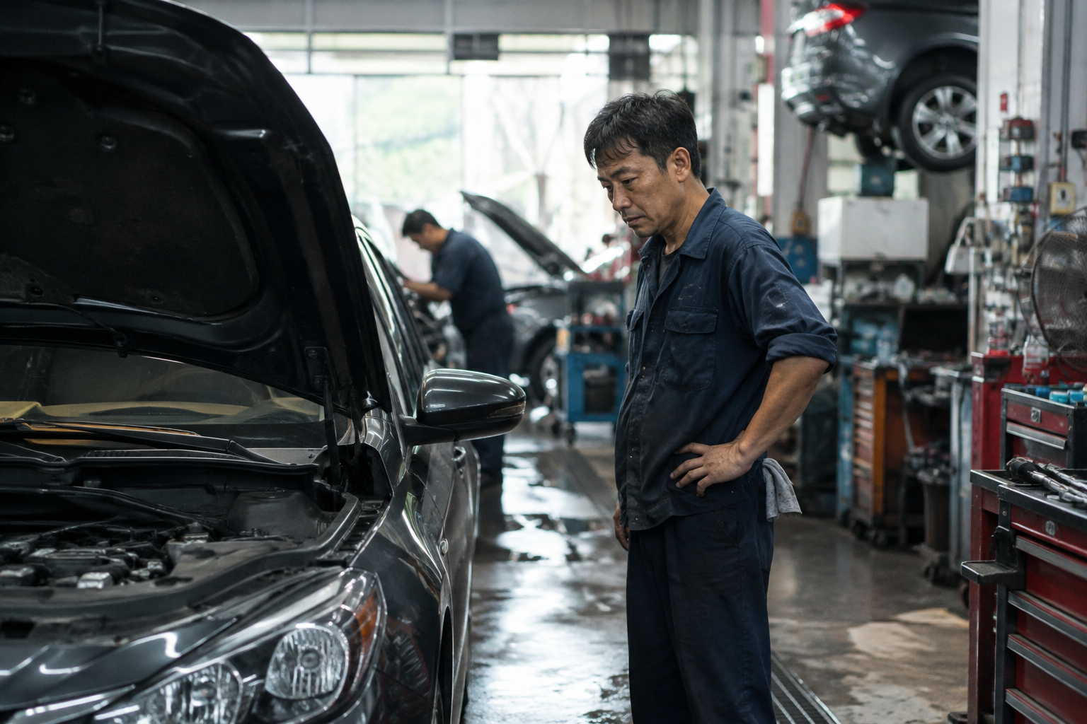 疲憊時滑手機，腦袋反而更卡了：一位修車師傅的案例